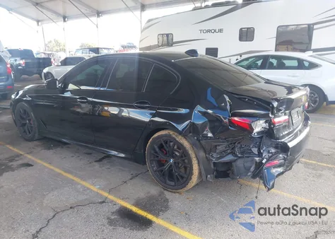 2021 BMW M550I xDrive из США, поврежденный, VIN WBA13BK05MCG59720